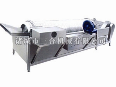 滚筒式气泡清洗机 高效清洁，为食品加工保驾护航